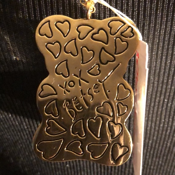 Sparkly Large Gummy Bear Slider Chain Long “Betsey Johnson” Necklace!!! 🐻 🐻 - Picture 5 of 17